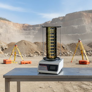 Máquina de Cribado Sísmico de Alta Frecuencia STSJ-5/4A, Tamiz Vibratorio Vertical, Precisión del 1%, Potencia de 25W, 1 Año de Garantía para Laboratorio de Partículas - Product Image 6