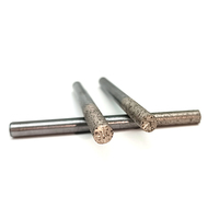 Personnalisable Fritté Diamant Polissage Routeur Bits Enduit Étain CNC Mode Contrôle Pierre Sculpture Marbre Bluestone Grès ODM OEM