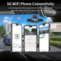 Caméra embarquée 4 canaux avant et arrière IPS 4K UHD avec WiFi et enregistrement en boucle X15 ultra – Fournisseur Fabricant