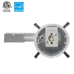 Kit de Reequipamiento de Downlight LED Empotrable de 6 Pulgadas, Carcasa Hermética de Aluminio Moderna para Remodelación, TP24 E26 - Product Image 5