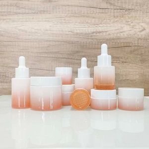 High End 15 30 50 g 30 50 80 120 ml Thick Bottom Luxury Skincare Container and Packaging Cosmetic Glass Lotion Bottle and Jar - Product Image 6