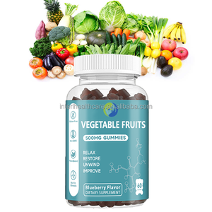 Complément alimentaire Fruits végétaux Superfood Greens Gummies Soutien immunitaire Légumes Fruits Gummy - Product Image 1