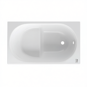 Baignoire rectangulaire Rubino de 175,5 cm de longueur avec siège pour baignoires - Product Image 2