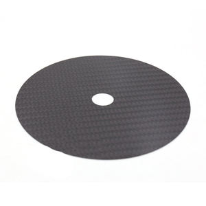 Factory <b>Custom</b> Carbon Fiber <b>CD</b> Disc Pad Ultra-thin Shockproof Tuning Mat Home Car Audio System HIFI Sound Quality Enhancement - Product Image 4
