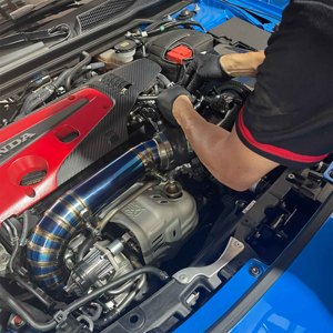 Tuyau d'admission de charge Turbo en titane pour <span class=keywords><strong>2023</strong></span> + <span class=keywords><strong>Honda</strong></span> <span class=keywords><strong>Civic</strong></span> <span class=keywords><strong>Type</strong></span>-<span class=keywords><strong>R</strong></span> FL5 NBLQ - Product Image 4