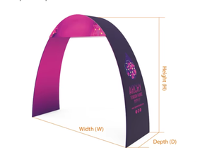 Arco Publicitario <span class=keywords><strong>de</strong></span> Aluminio Personalizado para Eventos Deportivos y Carreras, Banner <span class=keywords><strong>de</strong></span> Arco Curvo para <span class=keywords><strong>Ferias</strong></span> Comerciales - Product Image 5