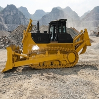 Bulldozer de 54 tonnes fabriqué en Chine, 460 CV, système de conduite fiable pour la construction de barrages et les projets de remise en état des terres