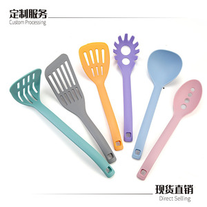 Juego de utensilios de cocina de nailon de 6 piezas con espátula, herramientas de cocina resistentes al calor de calidad alimentaria para uso doméstico - Product Image 4