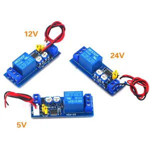 DC 5V 12V 24V Endlos zyklus verzögerung Zeitrelais Timer-Steuerung EIN-AUS Schleifensc halter modul doppelt einstellbar 0 ~ 120 Minuten