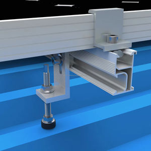 Estantería solar de techo de estaño trapezoidal de alta resistencia Sistema de montaje en techo de panel solar Premium - Product Image 1