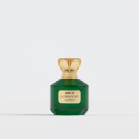 Fabricant de flacons de parfum en verre vides personnalisables avec col serti de 15 mm, 30 ml, 50 ml, 100 ml