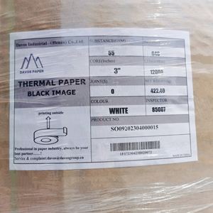 Giấy nhiệt 45/48/55/65/70gsm nhiệt Jumbo giấy cuộn tiền mặt đăng ký giấy cho POS Máy in - Product Image 3