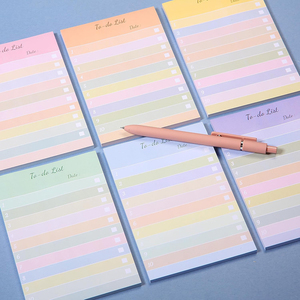 Tùy Chỉnh In Ấn Thiết Kế Phong Cách Chia Nhiều Màu Xách Tay Dính Notepad Ghi Chú Memo Pad Dễ Dàng Xé Giấy Mỏng - Product Image 4