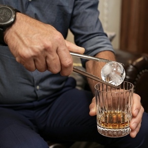 Nouvelle machine à glaçons sphériques transparents 2026 avec 35 boules pour cocktails, boissons et whisky, idéale pour la maison et le réfrigérateur - Product Image 6