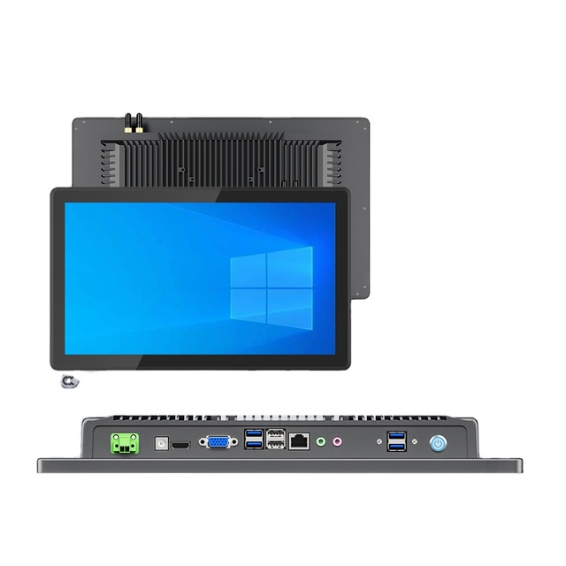 Factory Direct Sale 15.6 Inch Fanless Industrial Panel PC Intel Core i5/i7 All-in-One Computer with Capacitive Touch Screen
