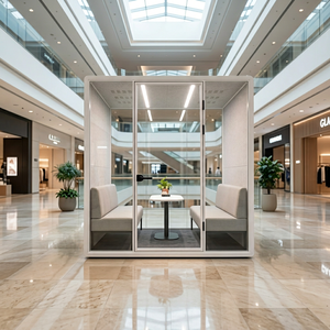 Cabina <span class=keywords><strong>de</strong></span> Oficina Insonorizada, Cabina Telefónica Acústica, Cabina <span class=keywords><strong>de</strong></span> <span class=keywords><strong>Trabajo</strong></span> con Aislamiento Acústico - Product Image 1