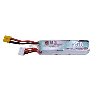 가오넹 GNB 550mAh <span class=keywords><strong>3S</strong></span> <span class=keywords><strong>11.1V</strong></span> 90C 배터리 드론 부품 90C/180C 3S1P <span class=keywords><strong>11.1V</strong></span> 6.11Wh XT30 FPV UAV 비행 전원 리포 배터리 - Product Image 2