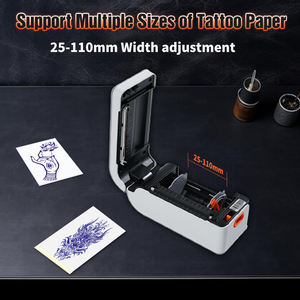 Imprimante de pochoir temporaire de machine de transfert de <span class=keywords><strong>tatouage</strong></span> sans fil de haute qualité pour des tatoueurs en stock - Product Image 6