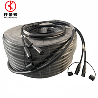 Haute qualité 2 4 6 8 canaux Audio numérique paire torsadée RJ45 Cat6 câble serpent avec tambour de câble serpent