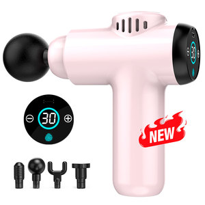 Q9670 2025 Nouveau Prix de Gros Pistolet de <span class=keywords><strong>Massage</strong></span> Corps Entier 4 Têtes de <span class=keywords><strong>Massage</strong></span> 30 Niveaux de Vitesse 6-8 Heures d'Utilisation Continue Aide au Sommeil Musculaire - Product Image 1