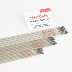 Factory price Iron powder low hydrogen type stick electrodes E7018 for welding pressure vessels welding rod e7018