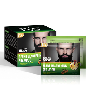 Tinte de <span class=keywords><strong>barba</strong></span> instantáneo para hombres, champú de Color negro, gris, bigote, nuevo - Product Image 2