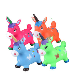Jouets gonflables pour enfants, animaux sauteurs en PVC pour l'intérieur et l'extérieur, <span class=keywords><strong>licorne</strong></span> sauteuse pour enfants - Product Image 4