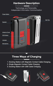 Trẻ em GPS vị trí giám sát điện thoại di động hệ thống báo động thuê bao cần thiết 4 gam LTE GPS Tracker cho bệnh tự kỷ - Product Image 6