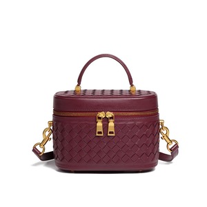 El nuevo y popular bolso cuadrado pequeño, fiambrera tejida a mano, bolso de mujer, bolso de mano, bandolera, bolso de maquillaje para teléfono móvil - Product Image 5