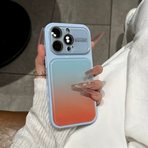 Nuova <span class=keywords><strong>Cover</strong></span> Protettiva per Fotocamera in Vetro con <span class=keywords><strong>Design</strong></span> Gradiente, Bumper in TPU PC Lucido per <span class=keywords><strong>iPhone</strong></span> 17 16 15 14 13 12 <span class=keywords><strong>11</strong></span> - Product Image 6