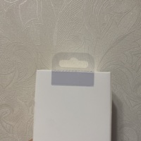 100 crochets adhésifs transparents en PET pour présentoirs de vente au détail, épaisseur 0,4 mm, avec trou Euro