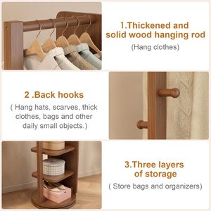 <span class=keywords><strong>Espejo</strong></span> de cuerpo entero, <span class=keywords><strong>espejo</strong></span> de piso de madera maciza con <span class=keywords><strong>Perchero</strong></span> de 66 "x 12" con soporte, espejos largos para dormitorio y sala de estar - Product Image 6