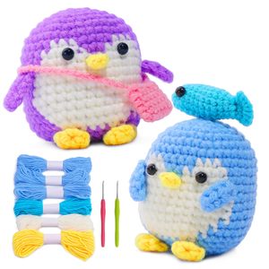 Hot Selling Crochet <b>Kit</b> Material <b>Beginner</b> Yarn <b>Knitting</b> Crochet Hooks and Yarn Set <b>Kit</b> for <b>Beginners</b> Crochet <b>Kit</b> for <b>Beginners</b> - Product Image 5