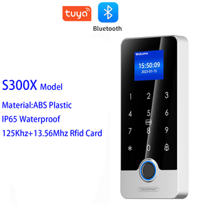 Tuya App vân tay kiểm soát truy cập hệ thống RFID Bàn phím cảm ứng bàn phím mở khóa cửa mở <span class=keywords><strong>IP67</strong></span> không thấm nước Bluetooth ABS vỏ - Product Image 2