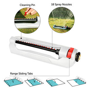 Aspersor Oscilante Esencial para Jardín y Césped, Aspersor de Agua para Patio - Product Image 3