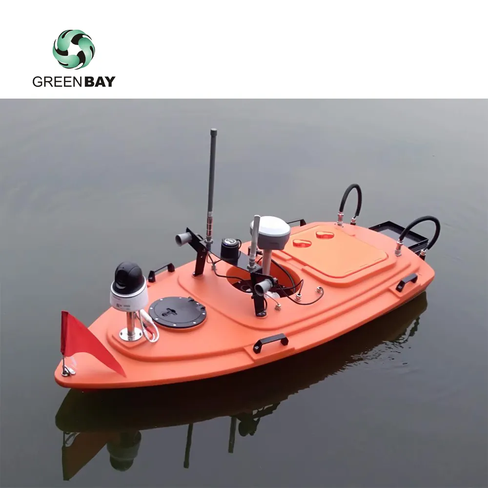 1,75 m Länge usv unbemanntes Vermessungs boot autonomes Fernbedienung schiff verfügbar adcp Single Beam Echolot