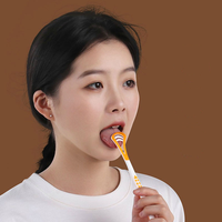 Vente en gros de grattoir à langue nettoyant buccal grattoir à langue jetable brosse à langue