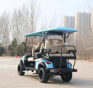 Carrito de Golf Eléctrico de 6 Plazas en Oferta, Batería de Litio de 72V, Velocidad de 30-50 km/h, Autonomía de 70-90 km, Motor Chino de 7.5 para Campos de Golf y Clubes - Product Image 4