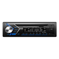 BT CD MP3 MP4 TDA7388 pemutar mp3 mobil, pemutar MP3 musik Bt satu din Dengan Kontrol Nirkabel LCD dvd Mobil elektronik otomatis