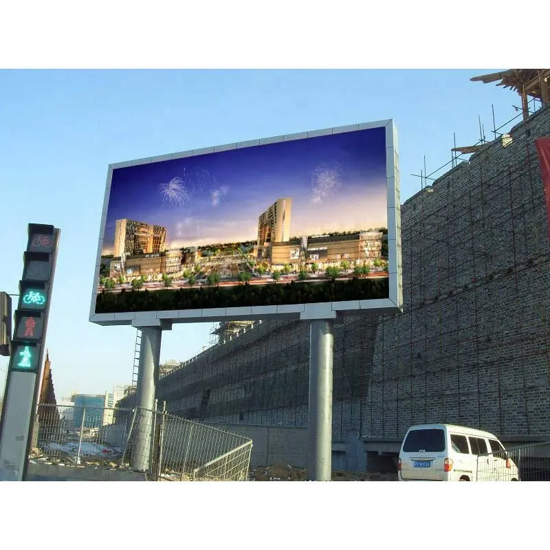 waterproof programmable sign board modules display P10 full color wireless outdoor advertising led screen