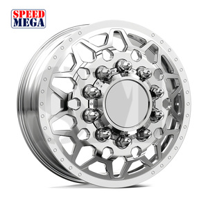 Jantes de camion personnalisées 22X12 24X12 24X14 26X14 28X16 PCD 8x170 8x180 6x139.7 Jantes forgées pour GMC Sierra 1500 2500 3500 - Product Image 1