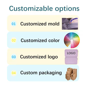Bolsa de Maquillaje de Silicona Impermeable con Cierre de Cremallera, Logotipo Personalizado, Organizador Cosmético Multifuncional, Bolsa de Almacenamiento para Artículos de Aseo - Product Image 2