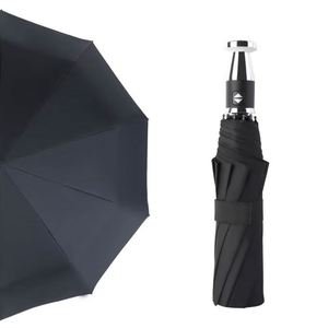 Parapluies pliants automatiques de style allemand de haute qualité en gros avec impressions de logo, parapluies de luxe personnalisés de marque - Product Image 1