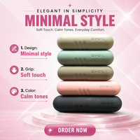 Haltères en silicone colorés écologiques MJD-WG2293, vente chaude, pour femmes, entraînement de yoga