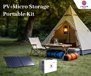 JINSUN Mini2000 All-In-One 200Ah 2.01kWh Stackable Off-Grid Storage <b>Portable</b> Kit 550W MPPT 1000W <b>AC</b> 220V Home - Product Image 5