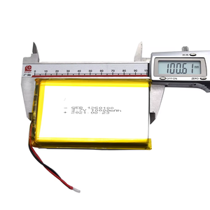 GEB 3.7V <span class=keywords><strong>10Ah</strong></span> 1260100 10000mAh Lipoバッテリー高容量ポーチリチウムポリマー充電式バッテリーPCB 1260100 <span class=keywords><strong>10Ah</strong></span> - Product Image 5