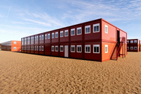 Maison préfabriquée en conteneur, bureau, centre commercial, prix abordable, portable, modulaire, pliable, camping, extensible, mini-maison mobile, 5+ ans