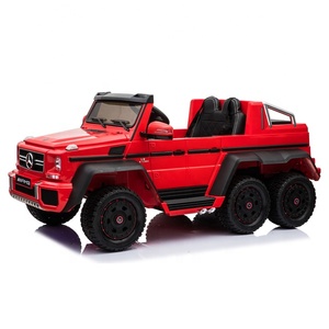 Con licencia <span class=keywords><strong>Mercedes</strong></span> Benz <span class=keywords><strong>AMG</strong></span> <span class=keywords><strong>G63</strong></span> <span class=keywords><strong>6x6</strong></span> ruedas niños paseo en coche 4 asientos con Control remoto - Product Image 4