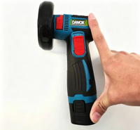 Mini-meuleuse d'angle sans fil 12V 76mm de qualité industrielle, outil multifonctionnel de ponçage et de polissage avec disque de meulage