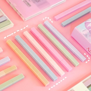 Bán Buôn Đầu Mềm Dễ Thương Học Sinh Trung Học Màu Trẻ Em Kinh Thánh Highlighter Đánh Dấu Bút Văn Phòng Phẩm Nguồn Cung Cấp - Product Image 4